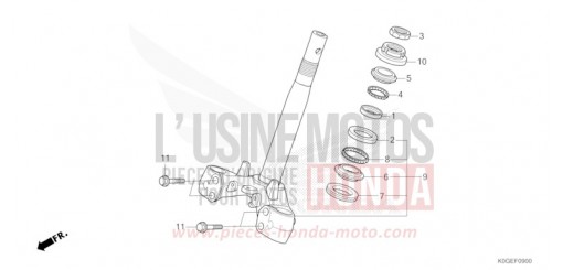 TIGE DE DIRECTION C125AN de 2022